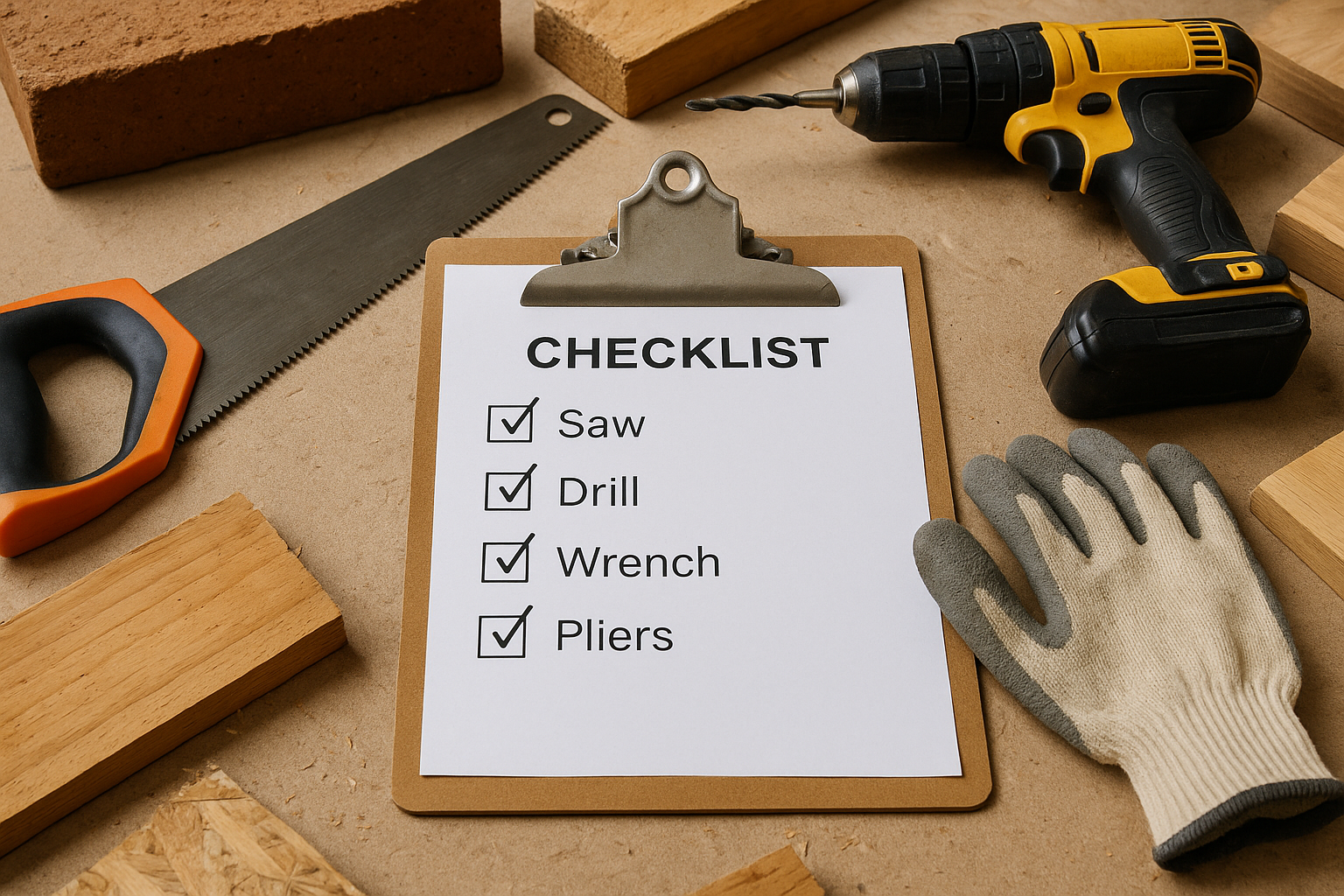 pose-panneau-rigide-outils-bricolage