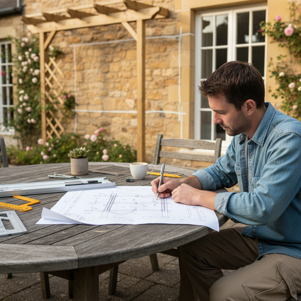 construire-pergola-bois-adossee-2025