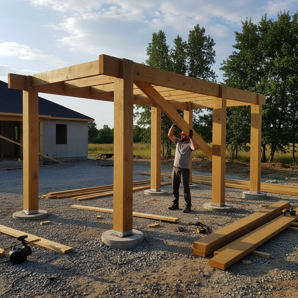 plan-carport-bois